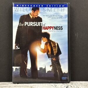The Pursuit of Happyness‎ DVD Widescreen Edition Will Smith Movie
